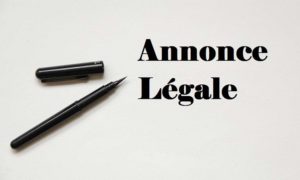 annonce légale en ligne
